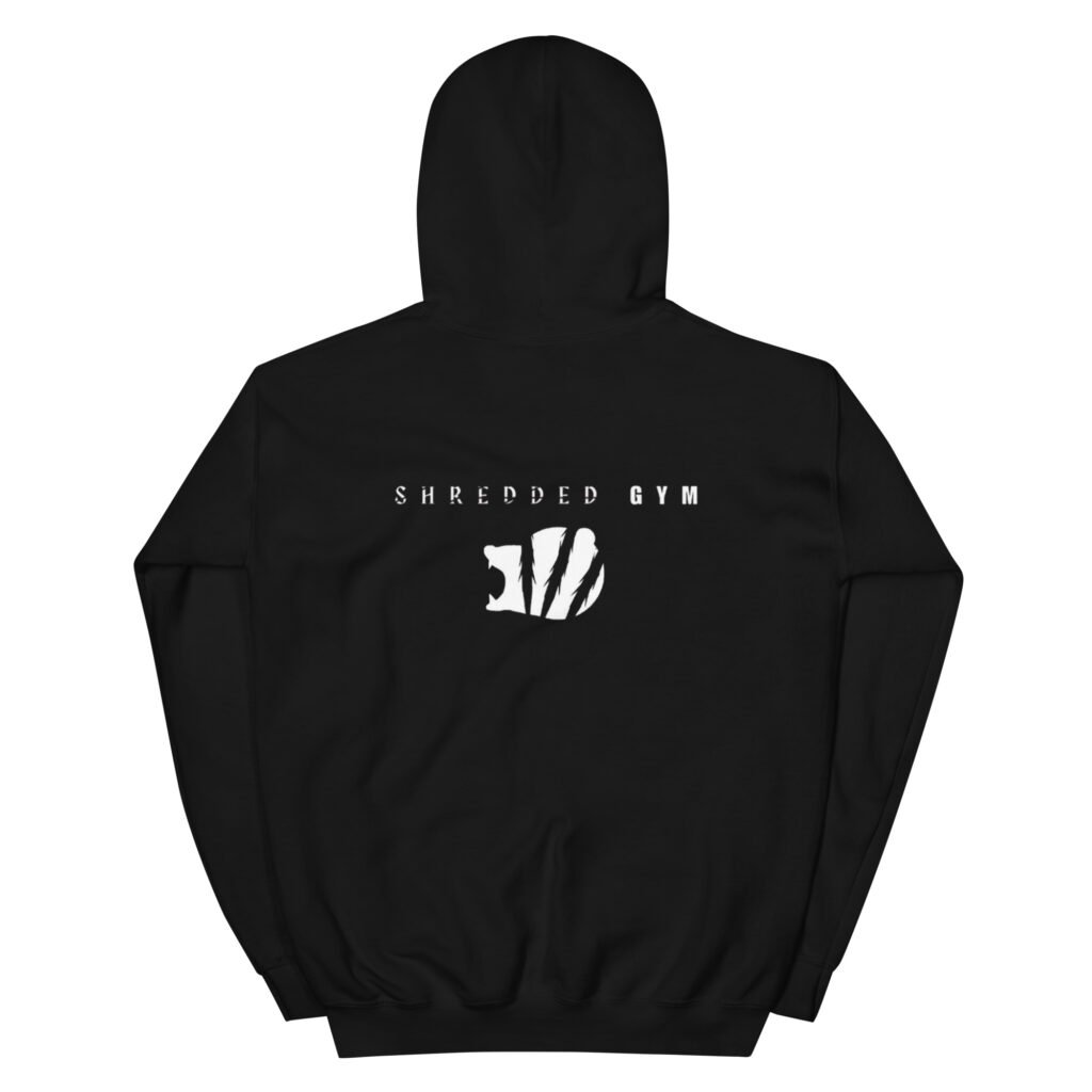 White Logo Unisex Hoodie
