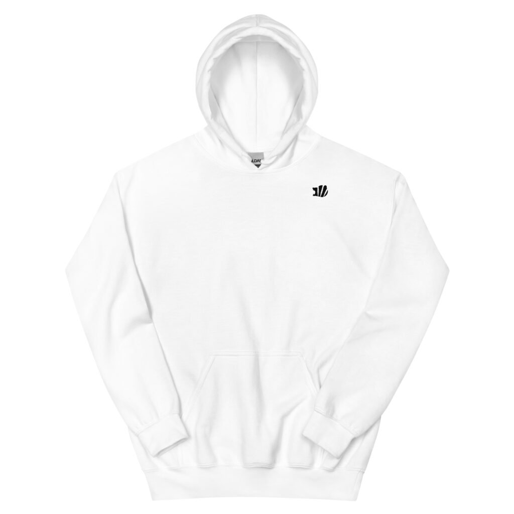 Black Logo Unisex Hoodie