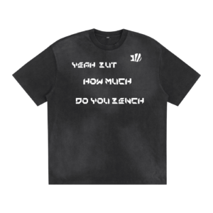 'How much do you bench' Sunfade T-shirt