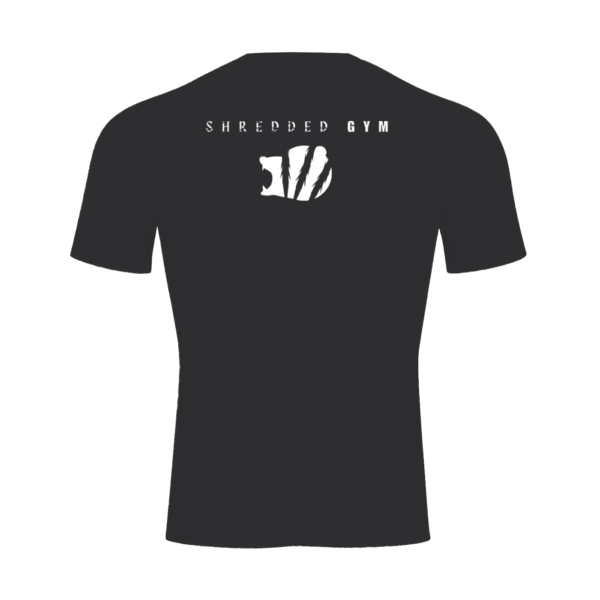 Men's performance shirt, white logo - Image 2