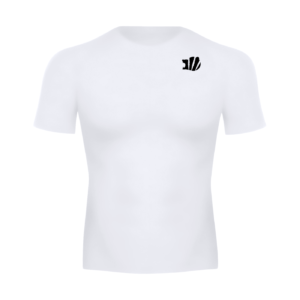 Men's preformance shirt, black logo