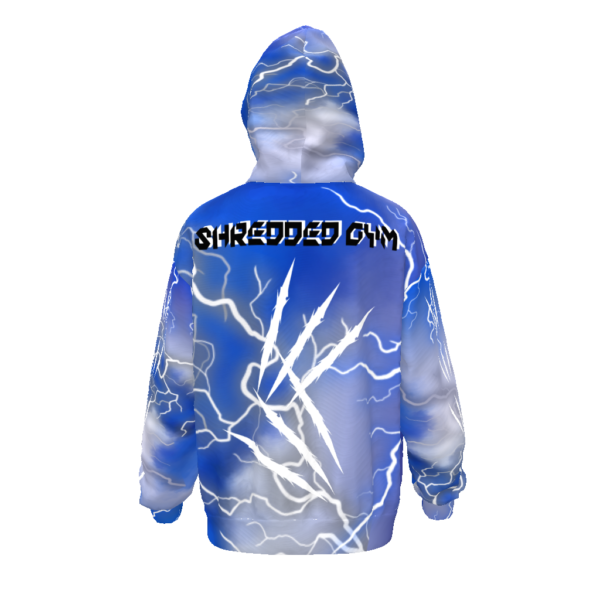 Lightning Unisex Drop Shoulder Oversized Hoodie - Image 2