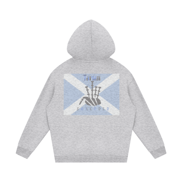 Bagpipe Design Streetwear Unisex Fleece Hoodie - Image 8
