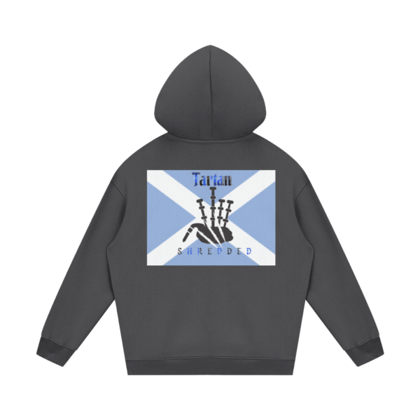Bagpipe Design Streetwear Unisex Fleece Hoodie - Image 14