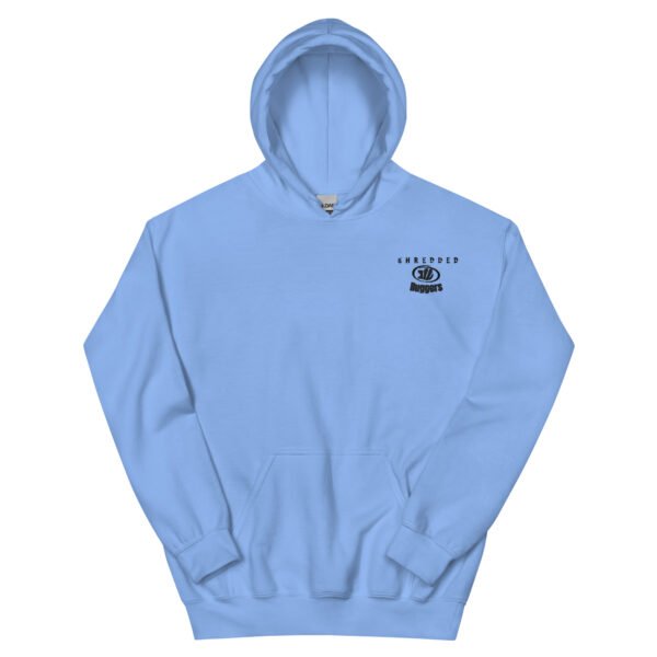Unisex Ruggers Hoodie, black designs - Image 12