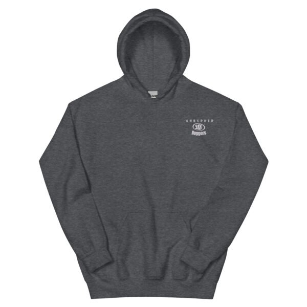Unisex Ruggers Hoodie, white designs - Image 7