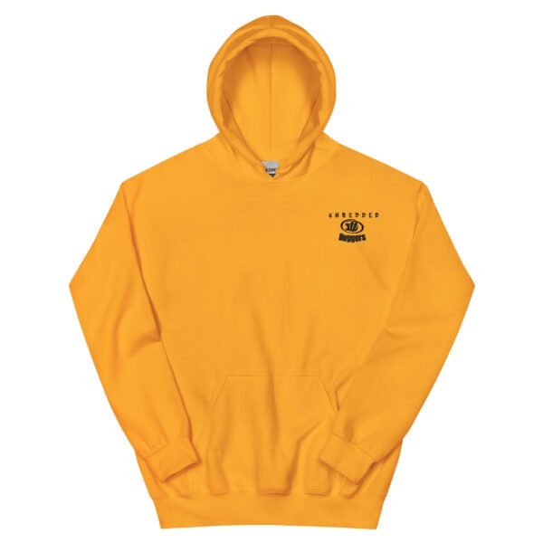 Unisex Ruggers Hoodie, black designs - Image 14