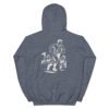 Unisex Ruggers Hoodie, white designs - Image 10