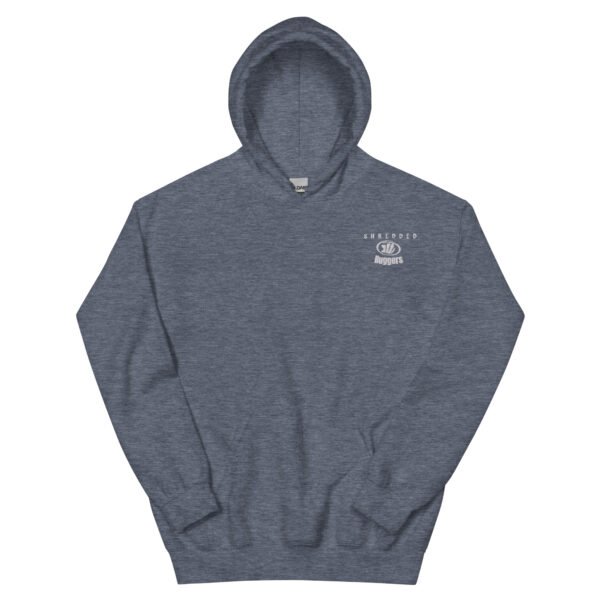 Unisex Ruggers Hoodie, white designs - Image 9