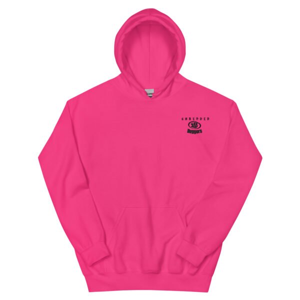 Unisex Ruggers Hoodie, black designs - Image 6