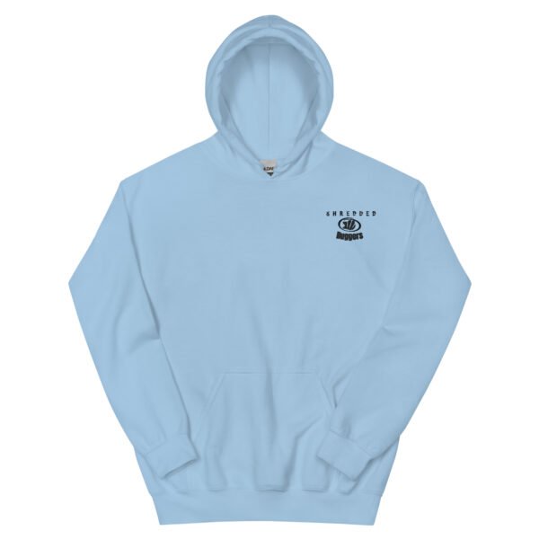 Unisex Ruggers Hoodie, black designs - Image 16