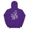 Unisex Ruggers Hoodie, white designs - Image 6