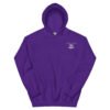 Unisex Ruggers Hoodie, white designs - Image 5