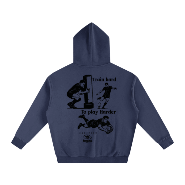 Train hard to play Harder Oversized Fleeced Hoodie - Image 26