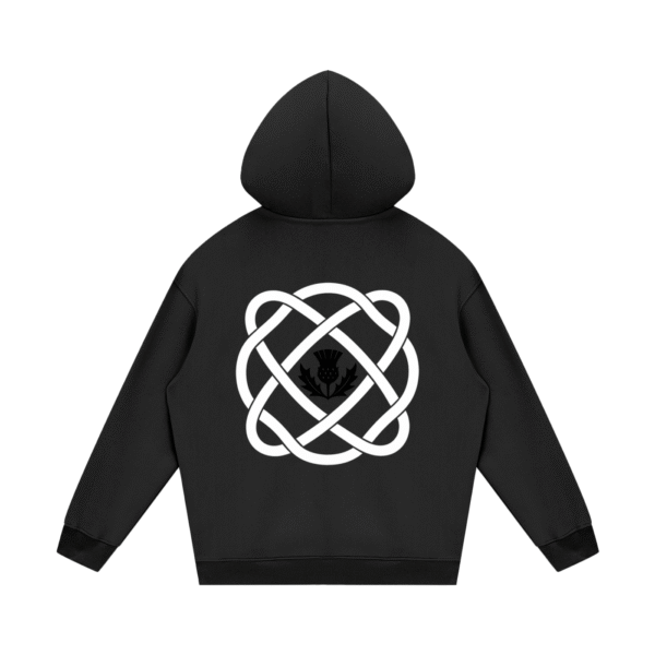 Celtic Knot Unisex Fleece Hoodie - Image 3