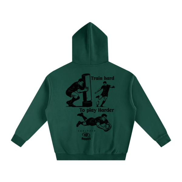Train hard to play Harder Oversized Fleeced Hoodie - Image 28