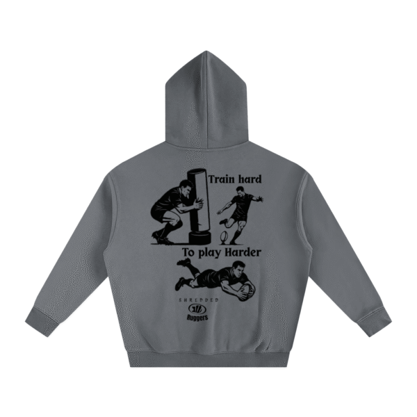 Train hard to play Harder Oversized Fleeced Hoodie - Image 20