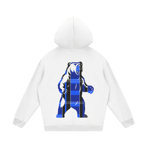 Tartan Bear Unisex Fleece Hoodie