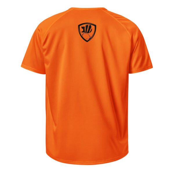 Unisex sports shirt - black logo - Image 12