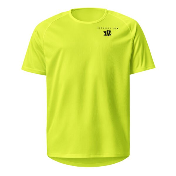 Unisex sports shirt - black logo - Image 47