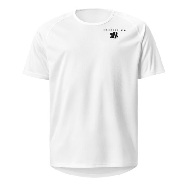 Unisex sports shirt - black logo - Image 36