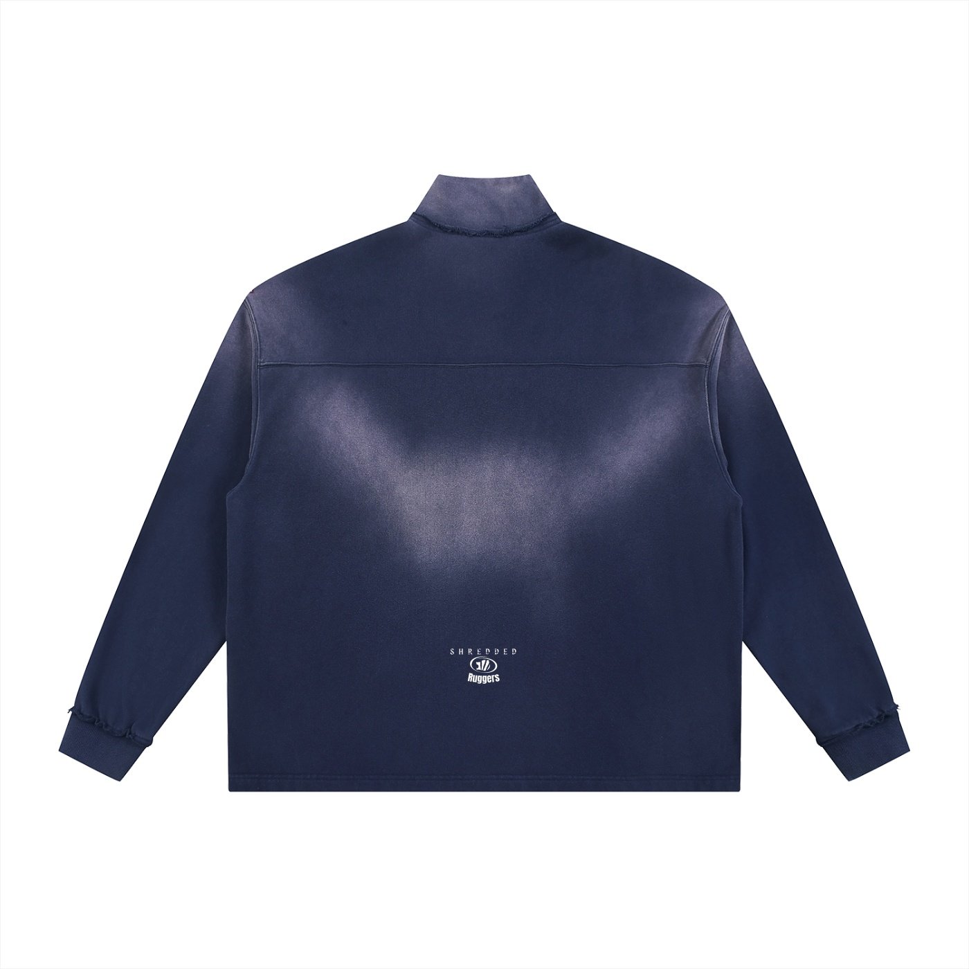 SSA Sun Fade Raw Edge Quarter-Zip - Image 6