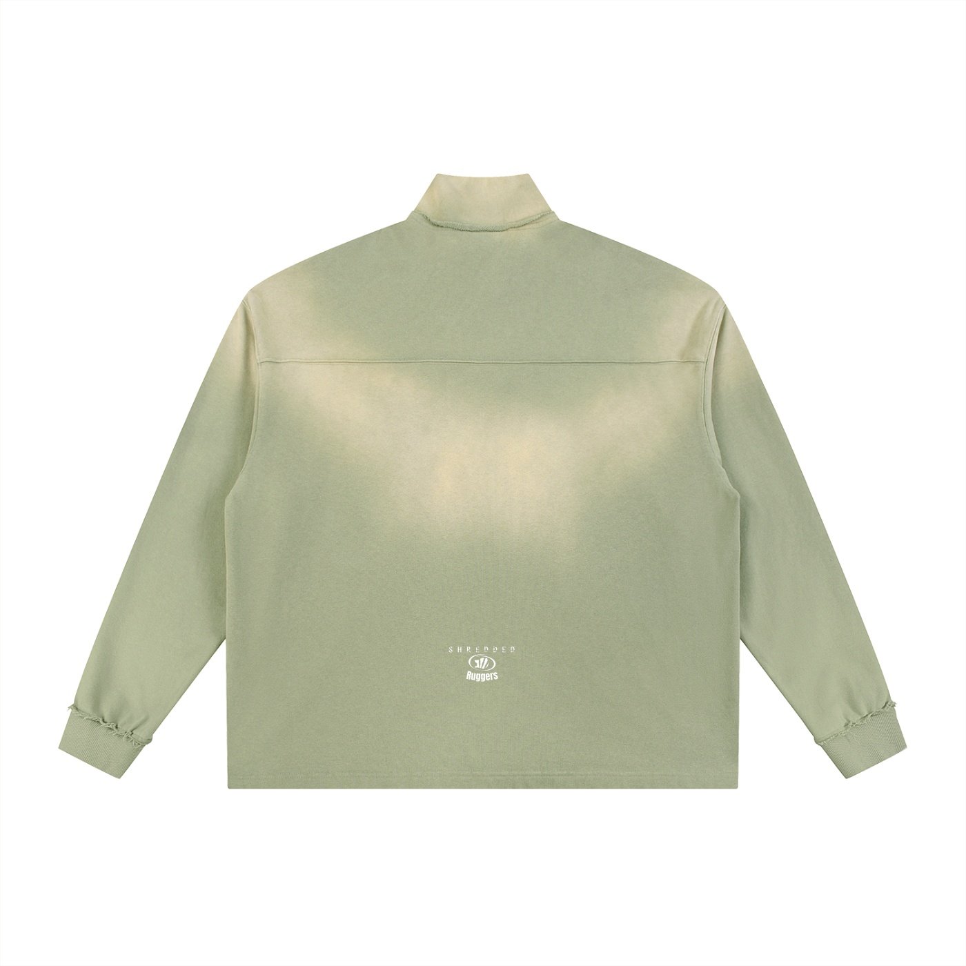SSA Sun Fade Raw Edge Quarter-Zip - Image 4