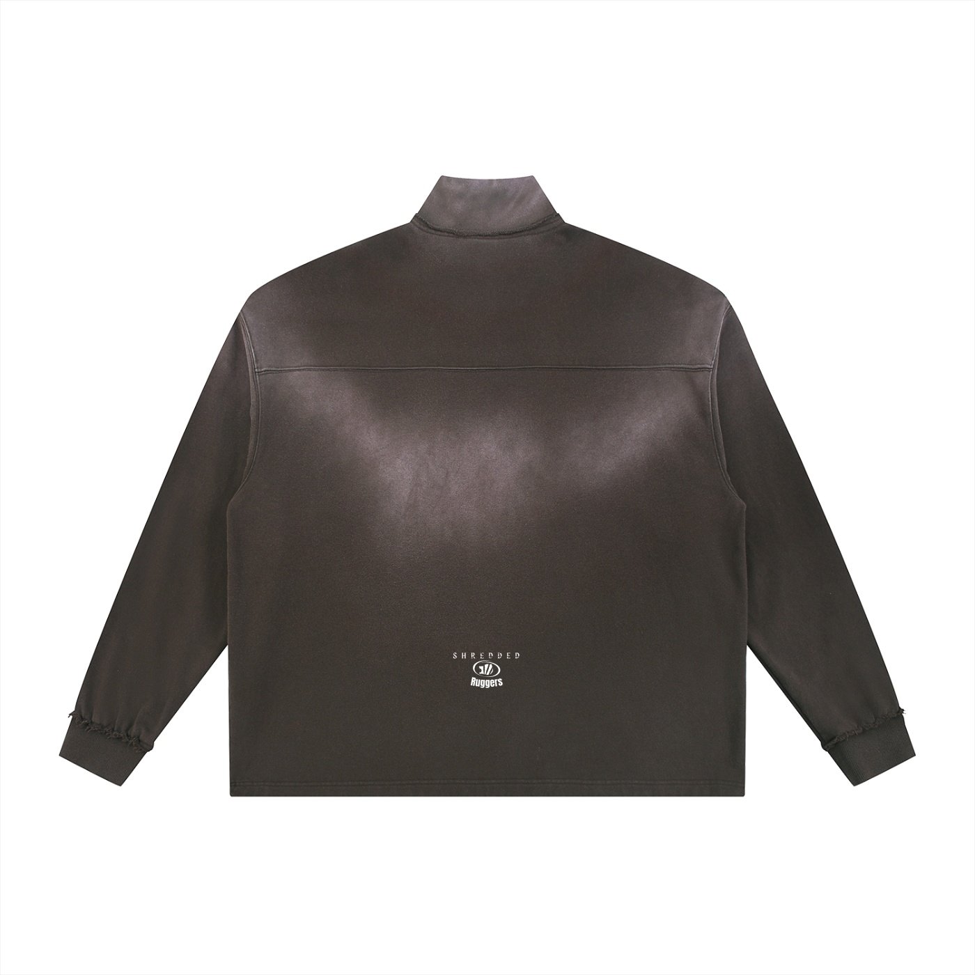 SSA Sun Fade Raw Edge Quarter-Zip - Image 8