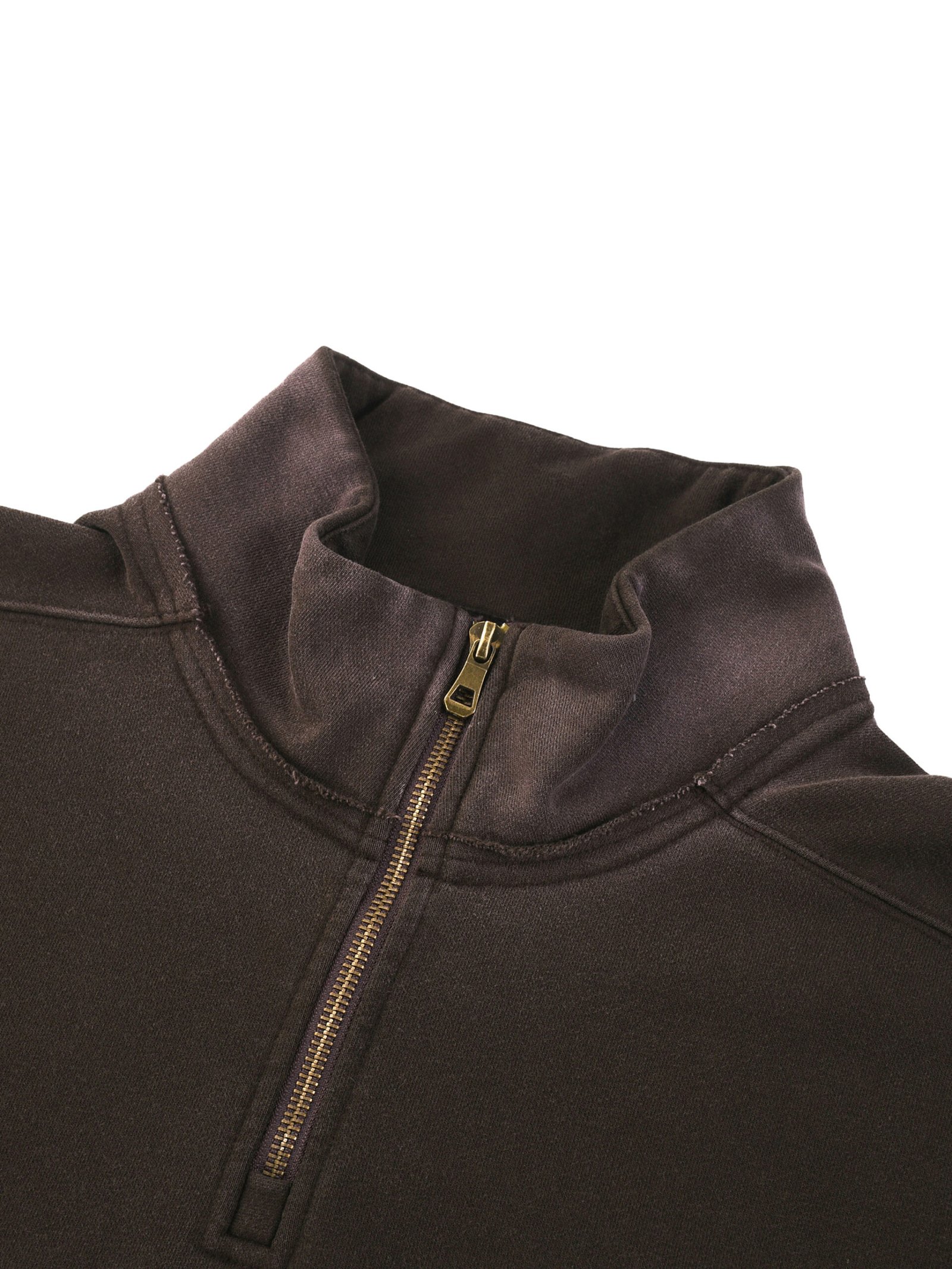 SSA Sun Fade Raw Edge Quarter-Zip - Image 9