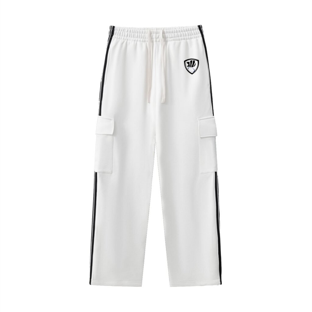 Side Stripe Straight-Leg Joggers
