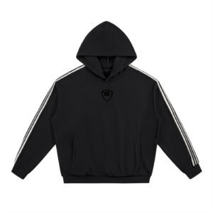Thistle Ball Side Stripe Hoodie